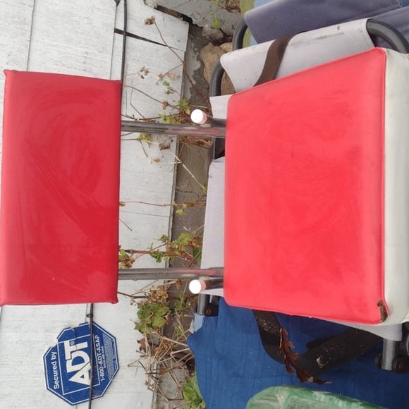 KR Industries Padded Folding Bleacher/Boat Chair - Picture 1 of 4